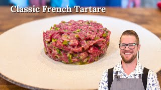 How to Make Classic French Beef Tartare  Chef Daltons Recipe  Lanyap Cookery [upl. by Follmer]