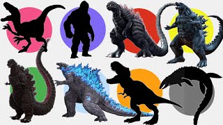 Hunting Found Shin Godzilla King Kong King Ghidorah Mosasaurus TRex Godzilla Ultima [upl. by Aigil500]