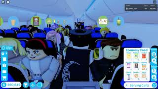 Roblox Cabin Crew Simulator  B777  RBX  TOK FULL FLIGHT [upl. by Nanice]