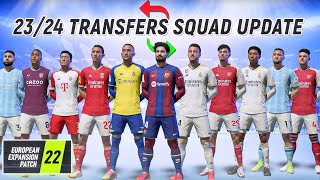 EEP 2324 Squad Update V2 For FIFA 22 New Transfers Promotion and Relegation [upl. by Zechariah681]