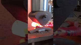 Forging a round bar [upl. by Amann]