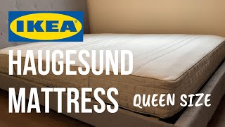 IKEA HAUGESUND Spring mattress [upl. by Eanehs]