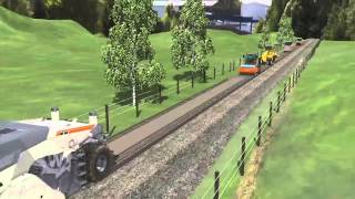 Soil stabilisation and road construction by using GeoCrete [upl. by Almeda969]