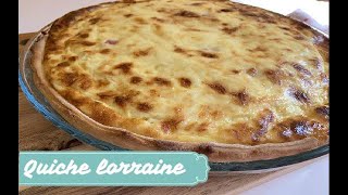 QUICHE LORRAINE UNA RIQUISIMA RECETA FACIL PASO A PASO 2020 [upl. by Secrest]