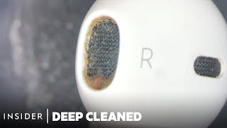 How AirPods Are Deep Cleaned  Deep Cleaned [upl. by Tizes]