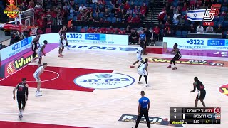 Hapoel Bank Yahav Jerusalem vs Bnei Ofek Dist Hertzliya  Game Highlights [upl. by Etteniotnna47]