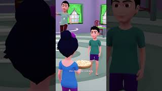 kyon dobara o bala chij kha leya chintu ney comedytimetoons funny comedy animated bhabhicomedy [upl. by Leaw]