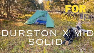 DURSTON X MID 2 SOLID  Tent Review  For Sale [upl. by Nath]