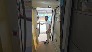 No more automated door in tejas express 😆 railway tejasexpress indianrailways irctc [upl. by Nnadroj]