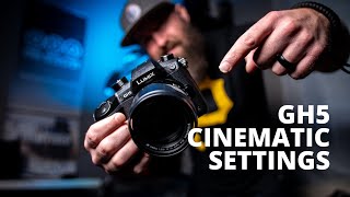 GH5 Cinematic Settings  Panasonic Lumix GH5 [upl. by Harmony]