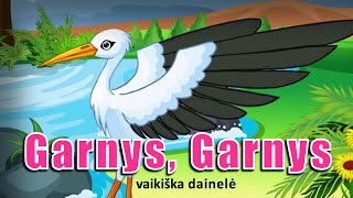 GARNYS GARNYS TURI ILGAS KOJAS  Dainų Darželis Lietuviškos Vaikiškos Dainelės [upl. by Aicel46]