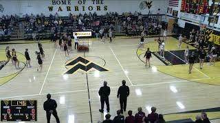 Wapsie Valley vs Denver  JV Boys Basketball [upl. by Nudnarb]