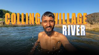 My Village River In New Year RtwAnil Vlog [upl. by Anaizit]