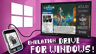 An Emulation Drive PACKED With Games  FOR WINDOWS [upl. by Eriha]