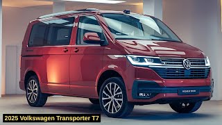 2025 Volkswagen Transporter T7 Review The Ultimate Van for All Needs [upl. by Jenica]