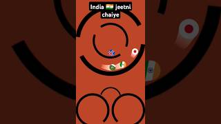 Japan🇯🇵 vs india 🇮🇳 2 country 223 marble ball race country 🇮🇳 shorts viralvideo [upl. by Ymerrej226]