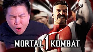 MORTAL KOMBAT 1  NEW OFFICIAL OMNIMAN GAMEPLAY TRAILER REACTION [upl. by Conway]