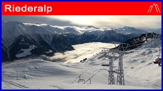 SkigebietTest Riederalp AletschArena 22 [upl. by Burwell]