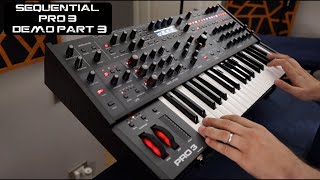 Sequential Pro3 Demo Part 3  No Talking [upl. by Sire]