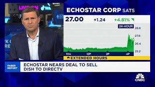 Faber Report EchoStar nears deal to sell Dish to DirectTV [upl. by Otreblanauj]