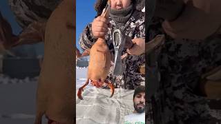 permafrost cooking chicken 🐔 food youtubeshorts [upl. by Ahens]