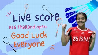 livescore badminton thailand open 2024 super 500 round 16 [upl. by Dode254]