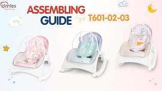 Tinnies Baby Rocker  Manual Rocker  T602  Assembling Guide [upl. by Victory]