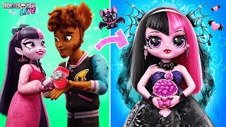 Monster High Draculaura Bruiloft 30 LOL OMG DIYs [upl. by Astrea]