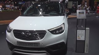 Opel Crossland X Ultimate 12 DIT 110 hp SampS 6AT 2018 Exterior and Interior [upl. by Scarlet824]