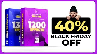 BLACK FRIDAY Premiere Gal Toolkit 1200 FX Video Editing Plugin [upl. by Dorehs]