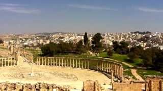 Call to prayer in the ancient city of Jerash in Jordan [upl. by Aiyn267]