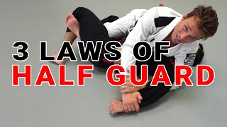 The Three Laws of Half Guard [upl. by Ttirrem]