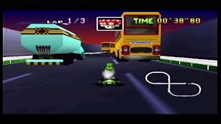 Toads Turnpike 101quot07 PAL  King F Mario Kart 64 [upl. by Ralyat]