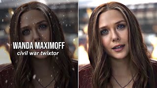 wanda maximoff civil war twixtor scenepack [upl. by Bradway]