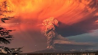 Calbuco volcanos surprise eruption alarms Chileans [upl. by Delcine104]