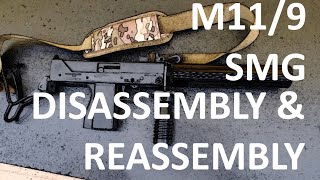 Cobray M119 SMG Disassembly amp Reassembly [upl. by Athenian]