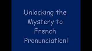 French Pronunciation Tips for Beginners [upl. by Jehial]