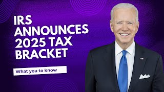 IRS announces 2025 tax bracket changes  What you need to know [upl. by Harlene677]