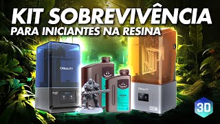 KIT ESSENCIAL para você começar na Impressão 3D de RESINA [upl. by Westmoreland]