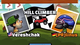 Vereshchak vs PRlinus  Friendly Challenges  Hill Climb Racing 2 [upl. by Ayarahs]