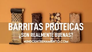 Barritas PROTEICAS ¿Son realmente buenas [upl. by Berta]