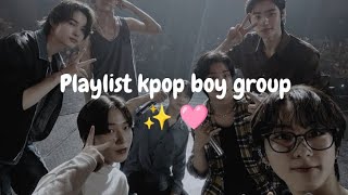 kpop playlist boy group💥🩶 [upl. by Rior749]