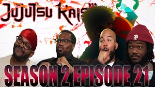 YUUJI IS HIM  Jujutsu Kaisen Season 2 Episode 21 Reaction [upl. by Fiedling]