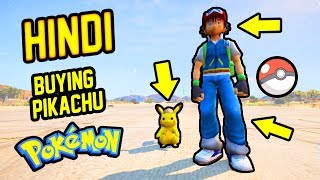 Buying PIKACHU in GTA 5 Ft ASH KETCHUM  Hitesh KS [upl. by Ainaled]