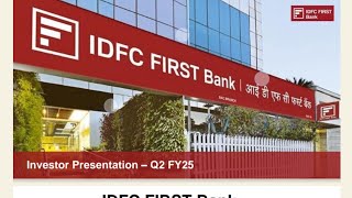 IDFC FIRST BANK ll Large cap [upl. by Filbert]