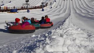 Snow Tubing at Perfect North Slopes [upl. by Ahsaele]