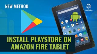 How to Install Play store on Amazon Fire Tablet 2024 New Method [upl. by Kristy]