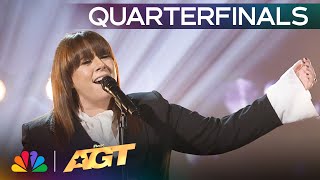 Stephanie Rainey Sings Original Song quotWomanquot  Quarterfinals  AGT 2024 [upl. by Potts]