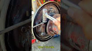 Seized Brake Cylinder Piston Releasebrakeabscarhacksshortvideo shortsXpertmechanicXpertGarage [upl. by Ailsa]