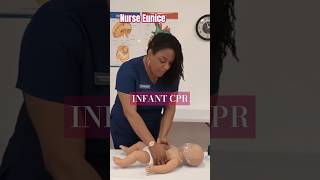 🚑 Learn Infant 👶🏼 CPR in 1 Minute 🆘 [upl. by Natanoy236]